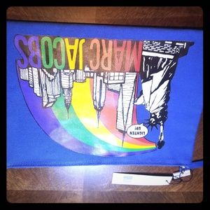 Marc Jacob's Canvas clutch NWT